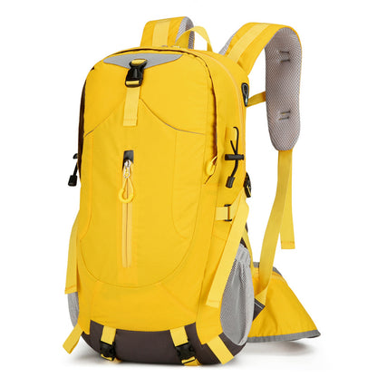 Hiking backpack lightweight and large capacity backpack men's and women's safety reflective waterproof outdoor camping cycling hiking bag