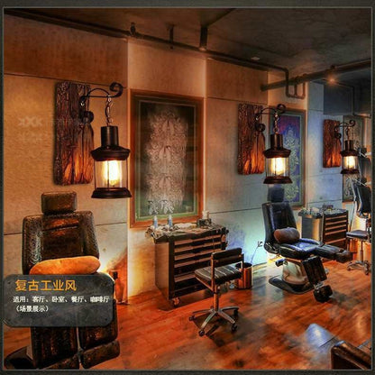 Industrial-style led wall lamp