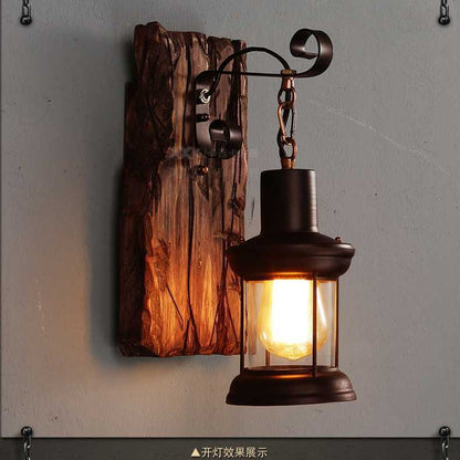 Industrial-style led wall lamp
