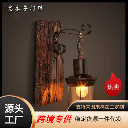 Industrial-style led wall lamp